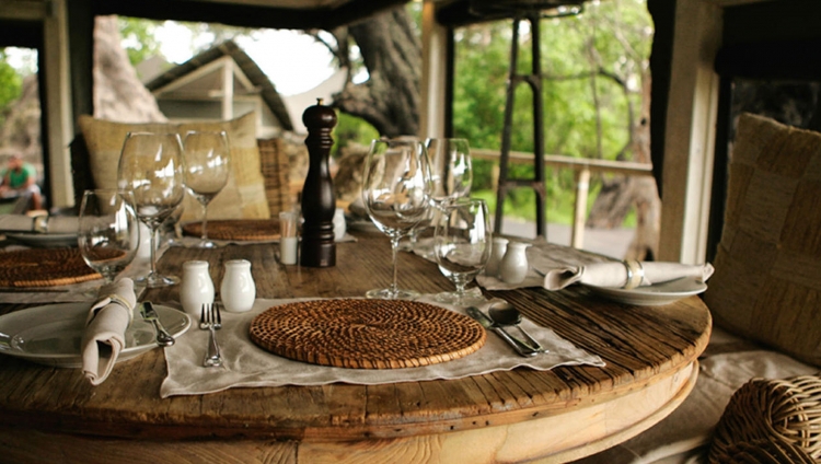 Abu Camp - Dining Area